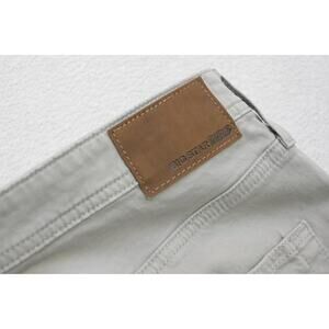Big Star Khaki Chino Pants B Type-II Straight Stretch Gray Mens Size 33 x 34